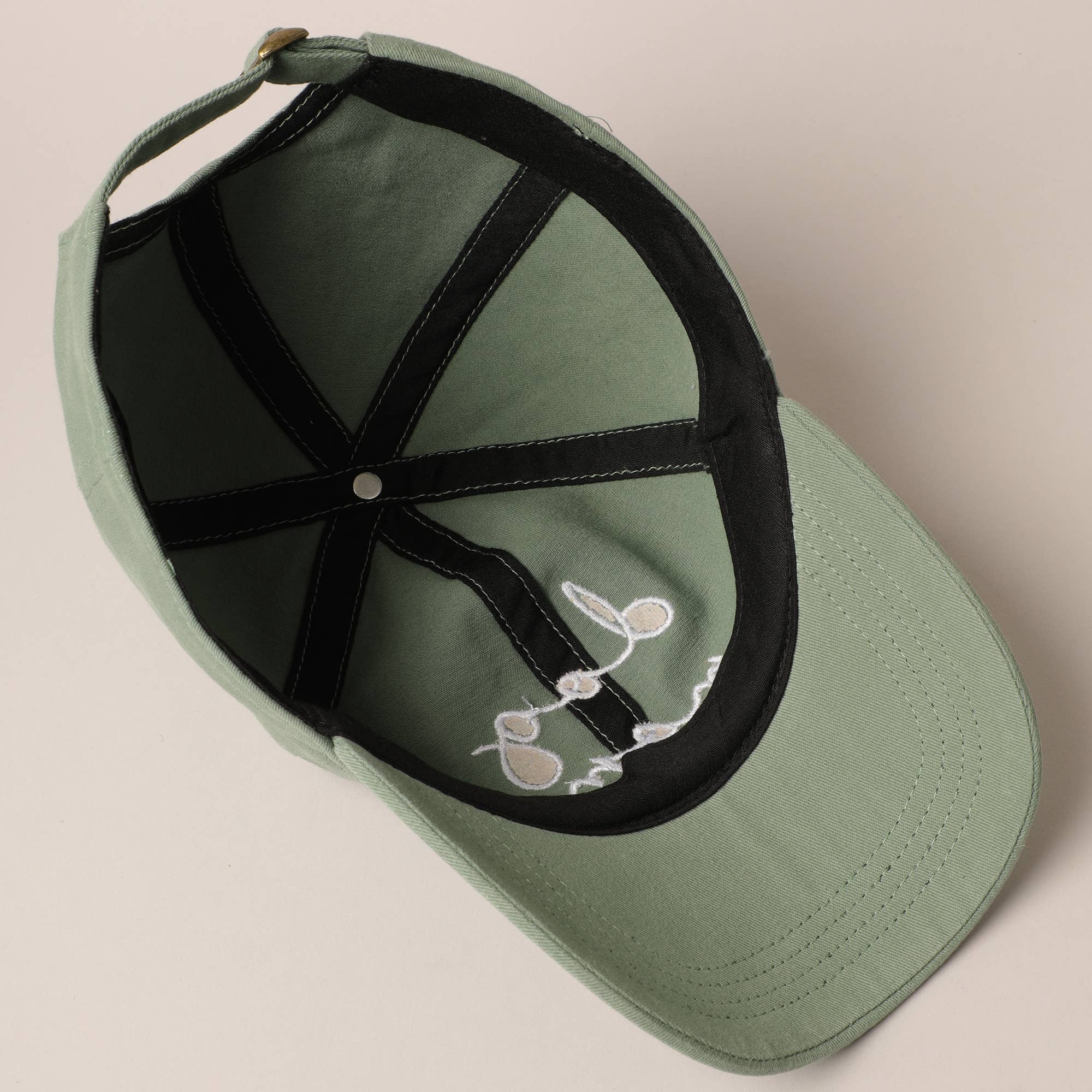 Dog Mom Lettering Embroidery Baseball Cap: CORAL / One Size