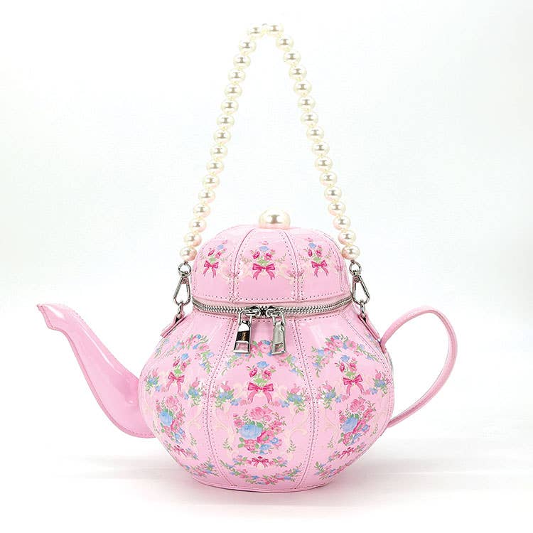 Teapot Bag: Pink