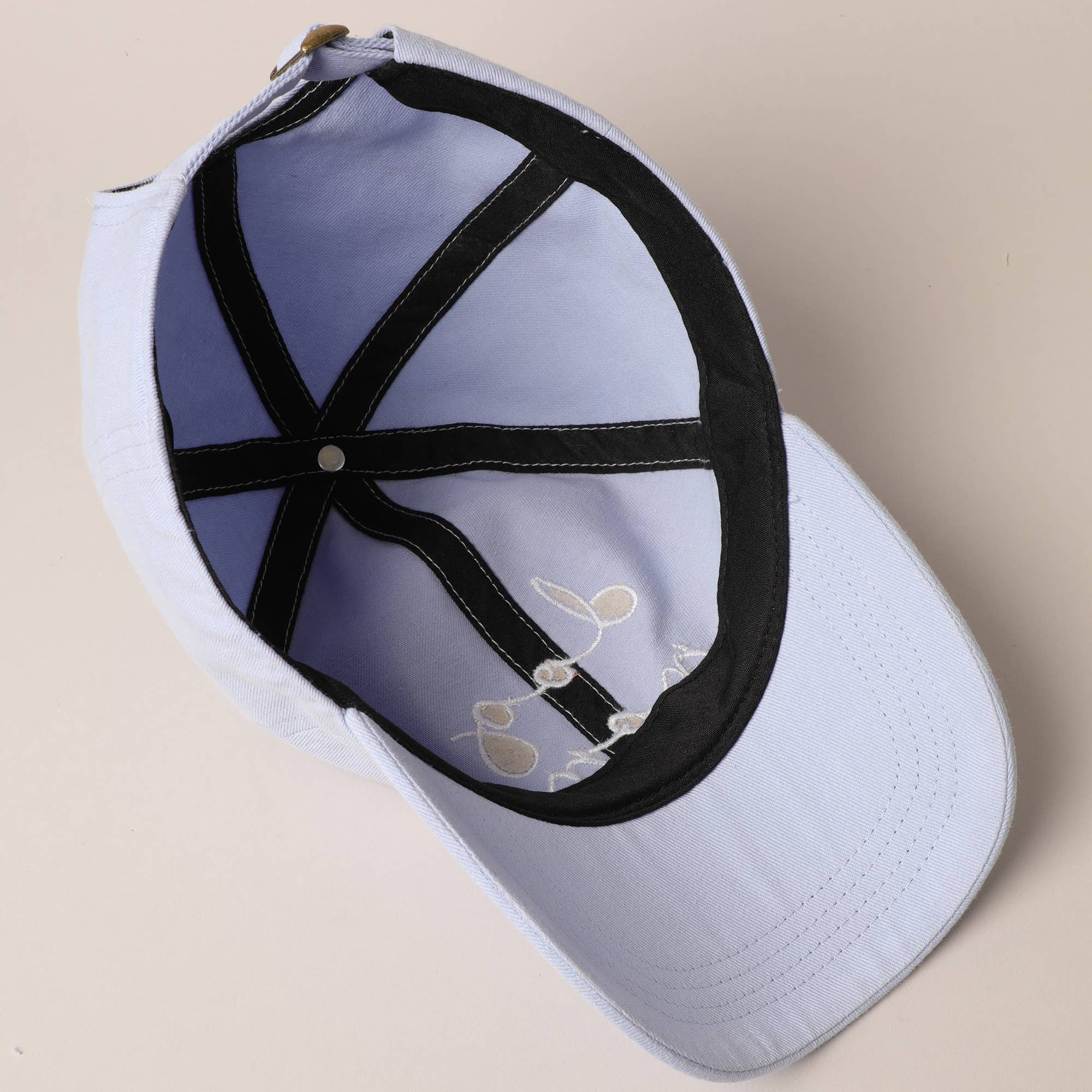 Dog Mom Lettering Embroidery Baseball Cap: SAGE / One Size