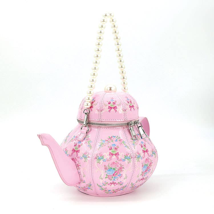 Teapot Bag: Pink