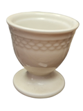 Pair: Thomas Ivory-Thomas Bavaria, Germany 1939-1952 Vintage Egg Cups Fritz Thomas porcelain Factory