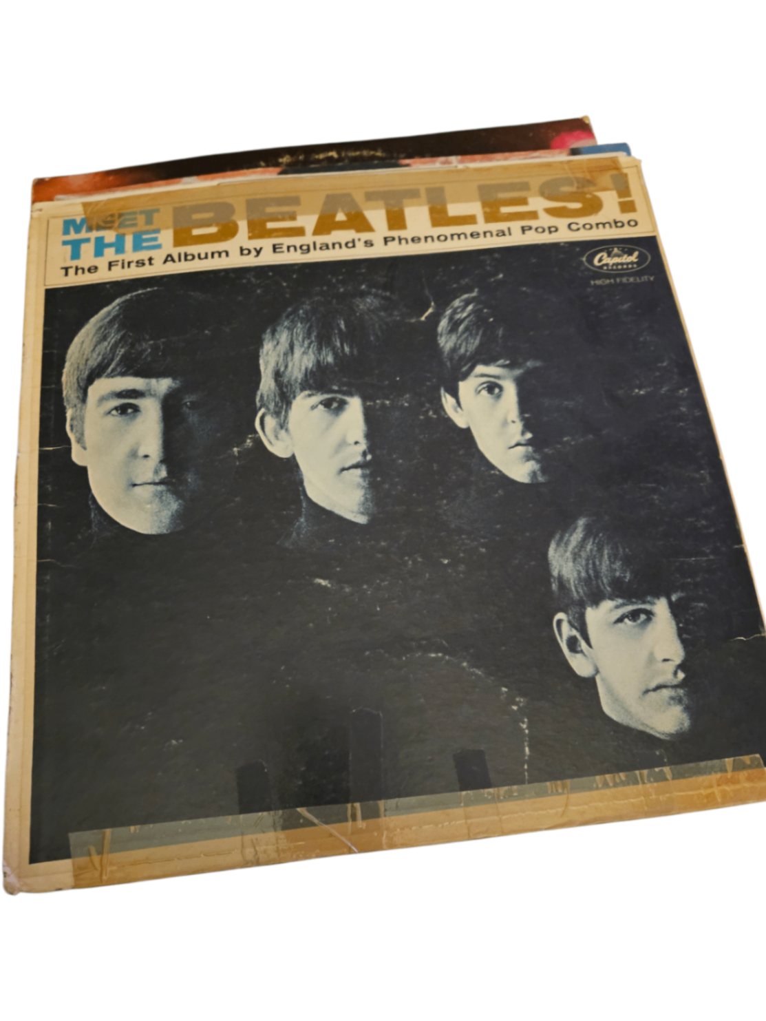 Rare First Edition 1964 Brown Letters Missing Credit Meet The Beatles!