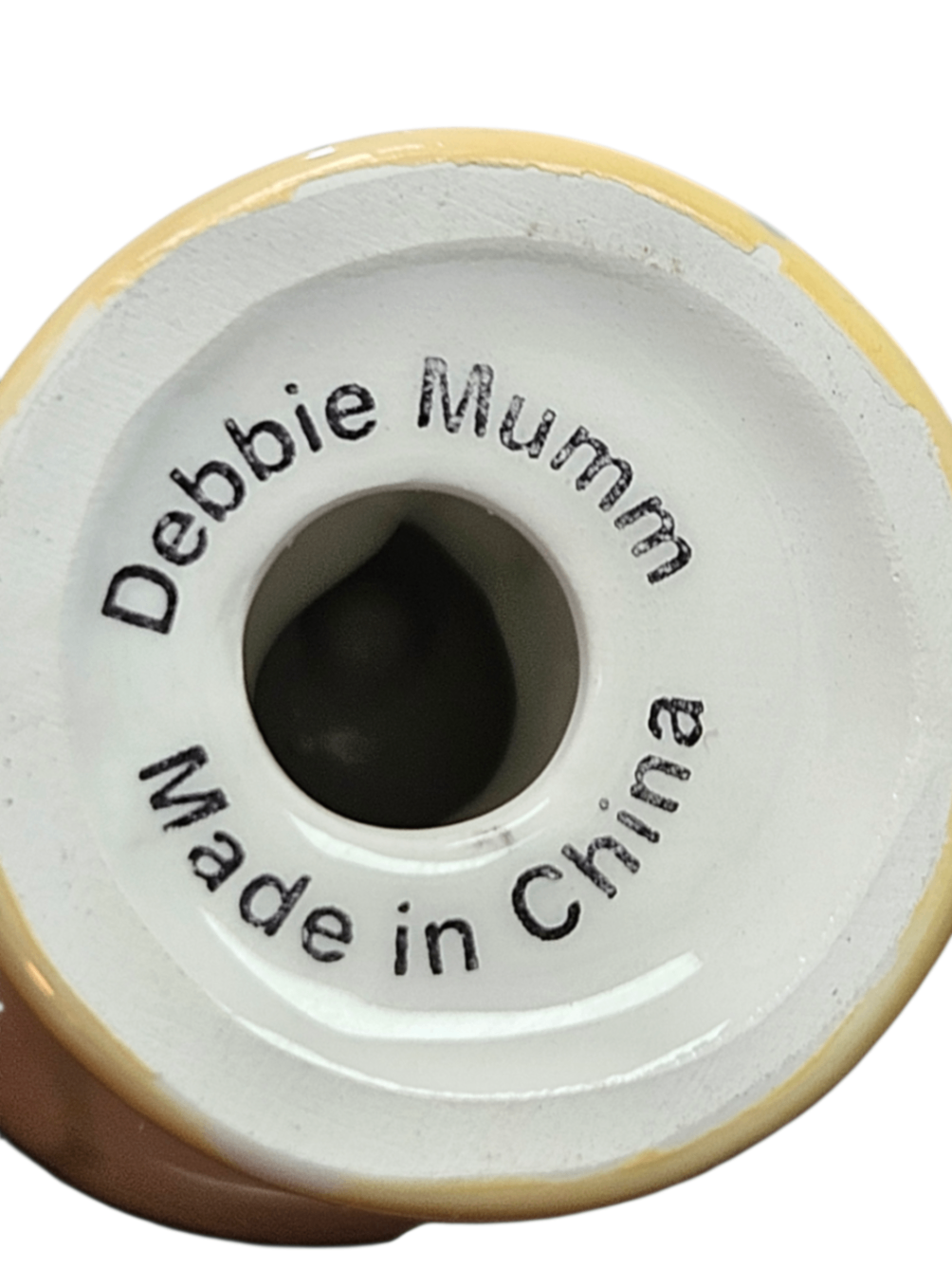 Vintage Easter Egg Cup Designed by Debbie Mumm known for whimsical county-style folk art-Hand-Painted