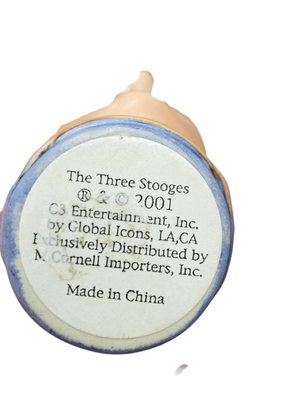 THE THREE STOOGES 2001 Limited Edition Shot Glass/Egg Cup "Larry"
