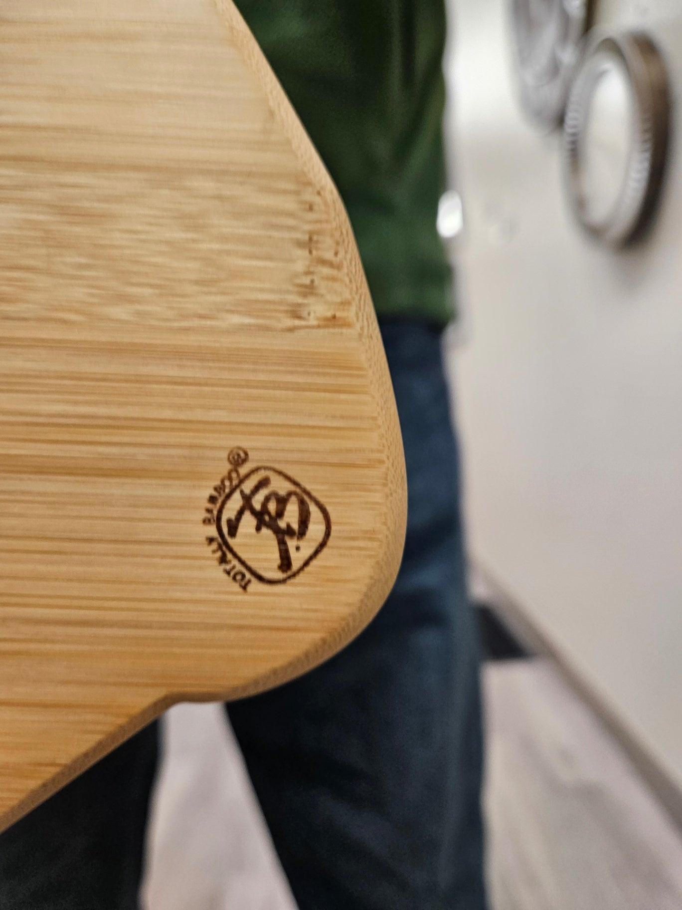 Totally Bamboo Destination Michigan State Serving and Cuttina Board. Crafted from sustainable Moso bamboo Natural wood tone