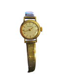 Vintage Wittnauer ladies wristwatch Circa 1950s-1960 10k Gold watch case made by the firm Samuel & Rodgers Liverpool, England