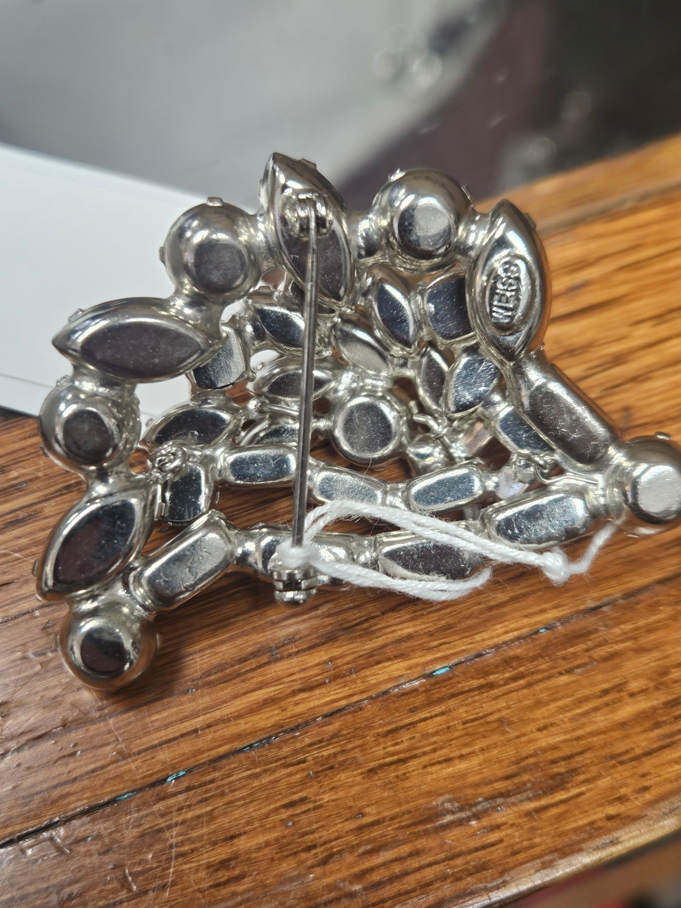 Vintage Weiss Rhodium Plated Rhinestone Brooch & Earring Set The Ultimate Mid-Century Sparkle