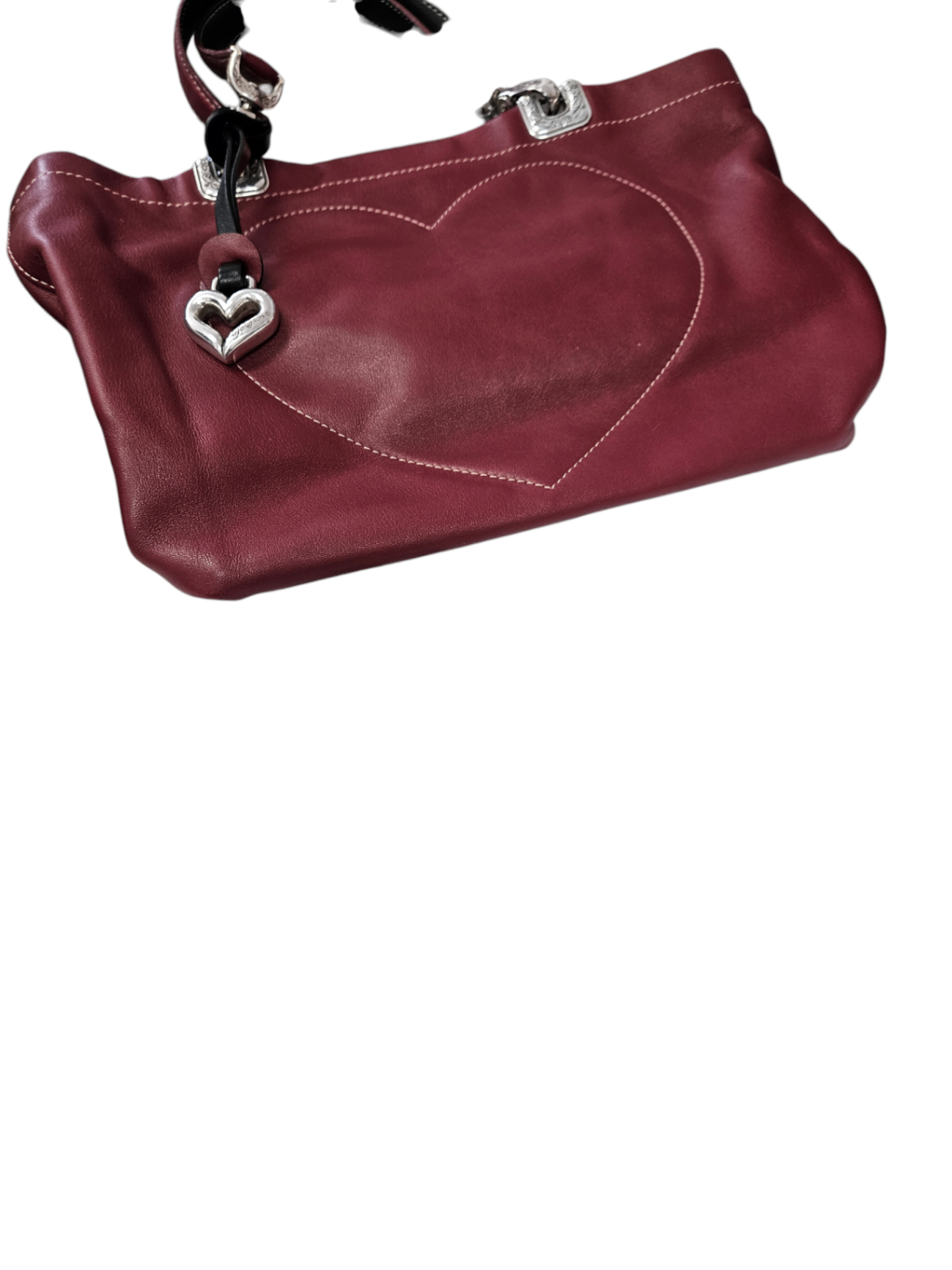 The "Heartistry" Collector's Set: Vintage Brighton Red Leather Tote
