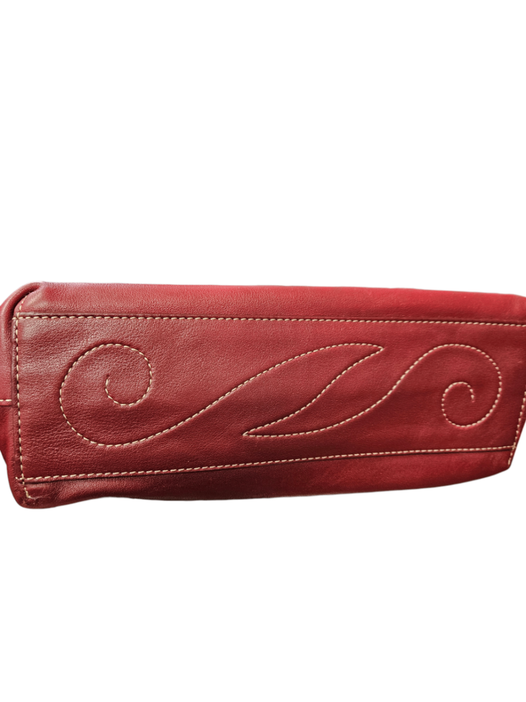 The "Heartistry" Collector's Set: Vintage Brighton Red Leather Tote