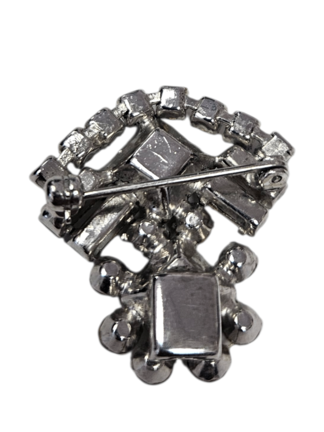 Vintage Mid-Century "Ice" Pin Circa 1940s-1950s