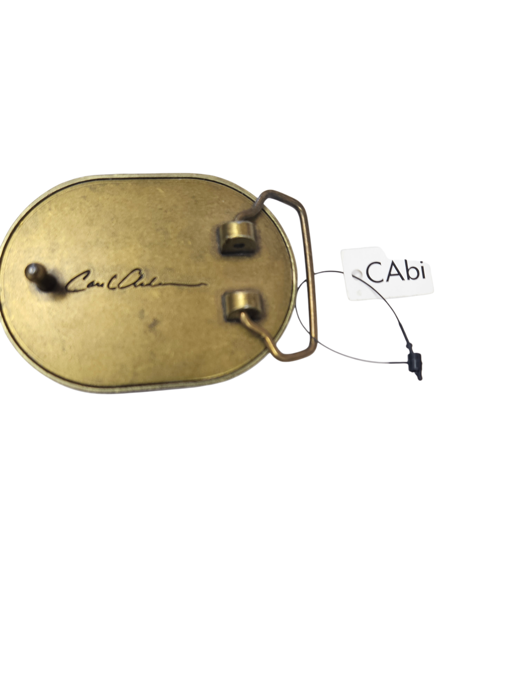 Vintage Signed Carol Anderson by invitation (CAbi) belt buckle