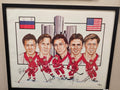The Russian Five: A Revolution in Hockeytown Limited Edition Signed Lithograph - No. 33 of 3,000
