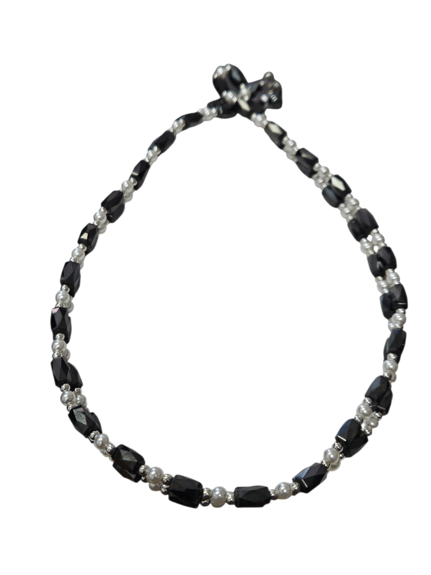 Art Deco Inspired 3-in-1 Magnetic Hematite Wrap