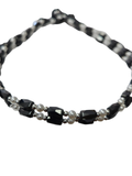 Art Deco Inspired 3-in-1 Magnetic Hematite Wrap