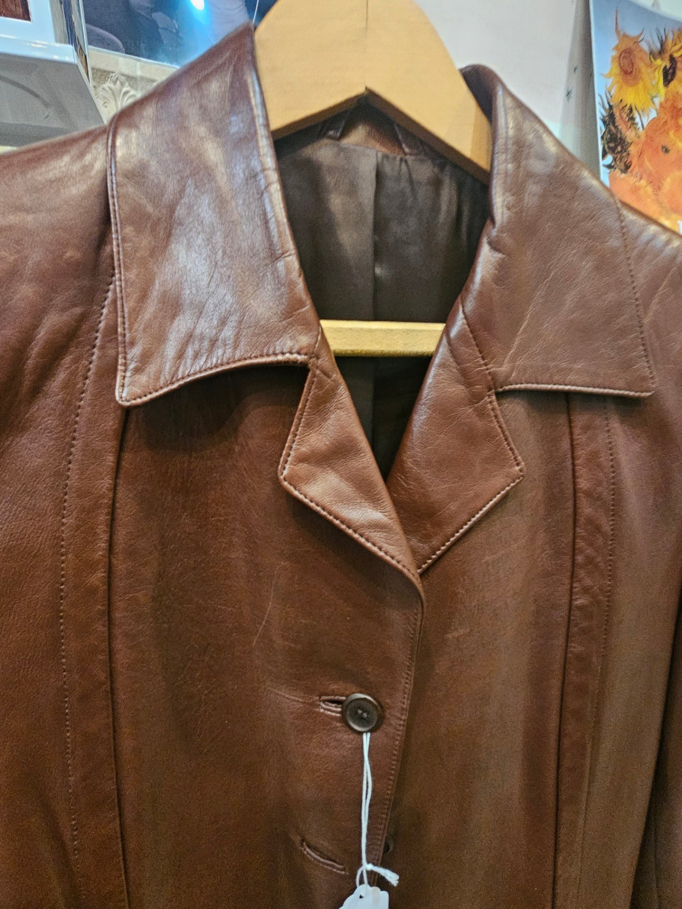 The Roman Archive Jacket  Brand: SKIN Roma (V. Capo Le Case) 41 Origin: Handcrafted in Rome, Italy 100% Genuine Italian Leather Excellent Vintage Condition