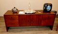 Vintage Kimball Mid-Century Walnut Executive Credenza