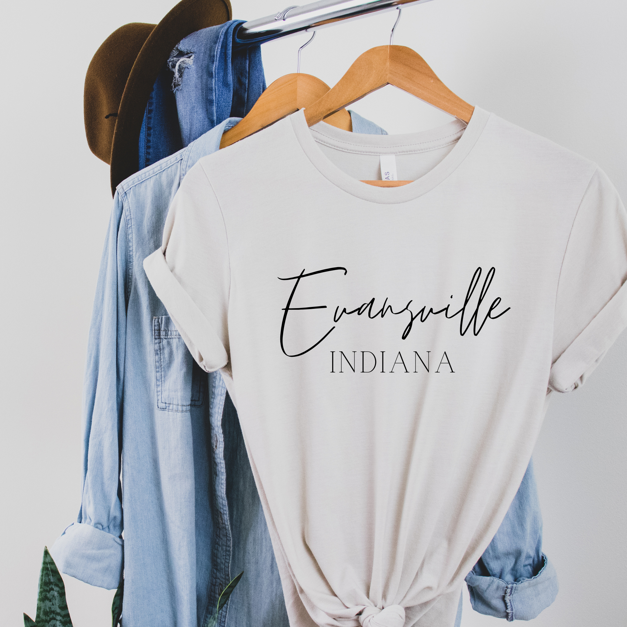 Custom City and State Graphic Tee: X-Large