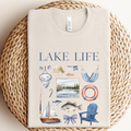 Lake Life Coquette Graphic Tee: L