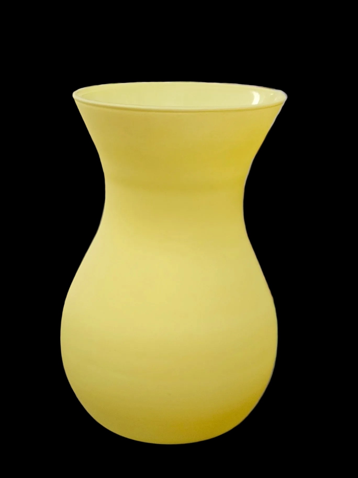 Vintage Hand-Blown Art Glass Vase Made in Poland