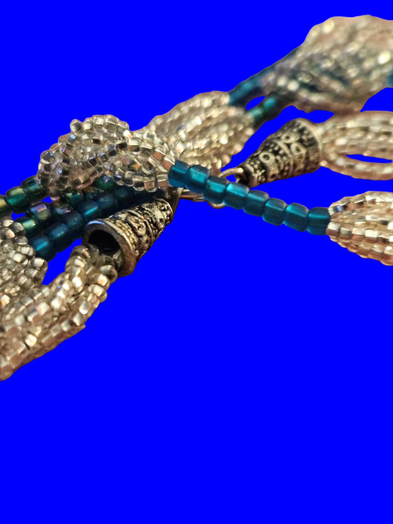 Hand-beaded Necklace made in Haiti