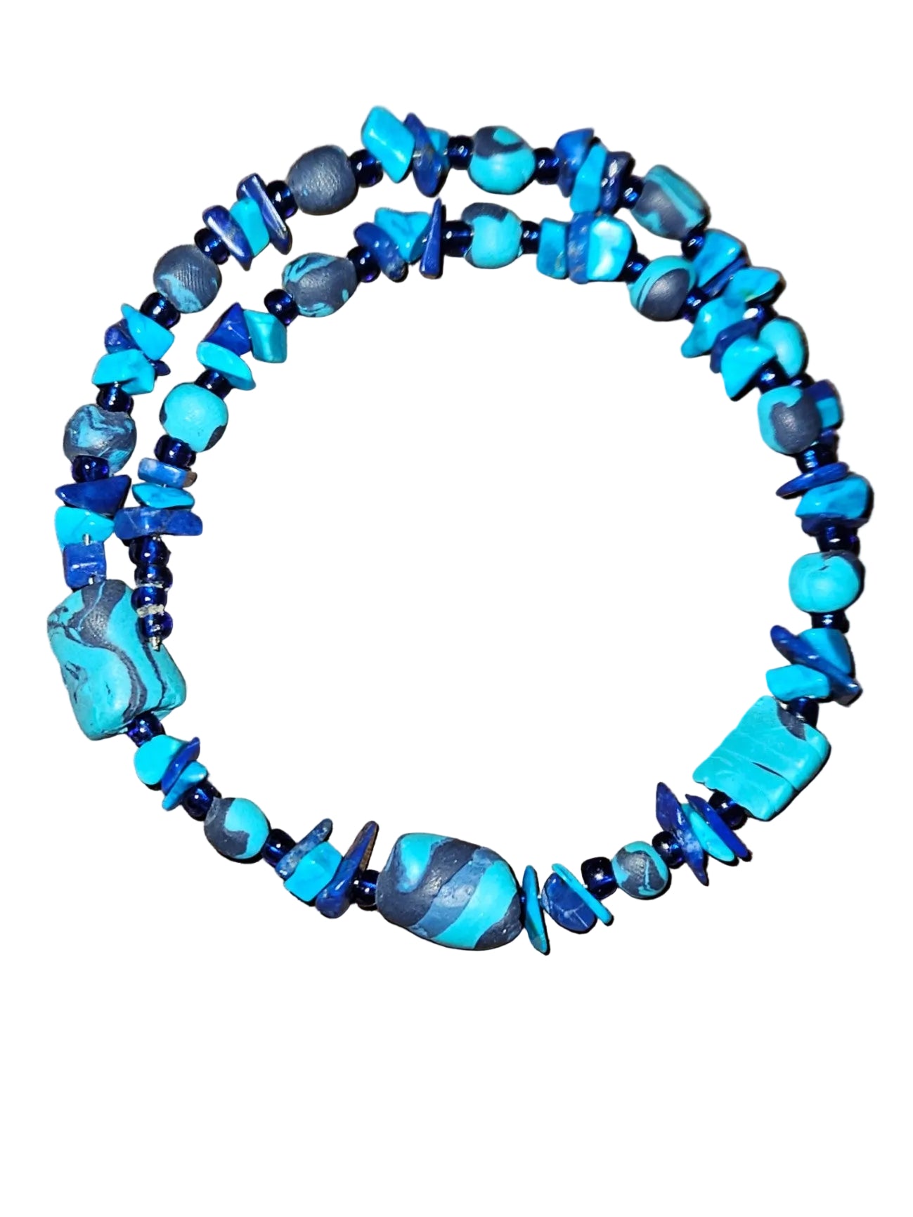 Vintage Hatian Choker Necklace Hand-made