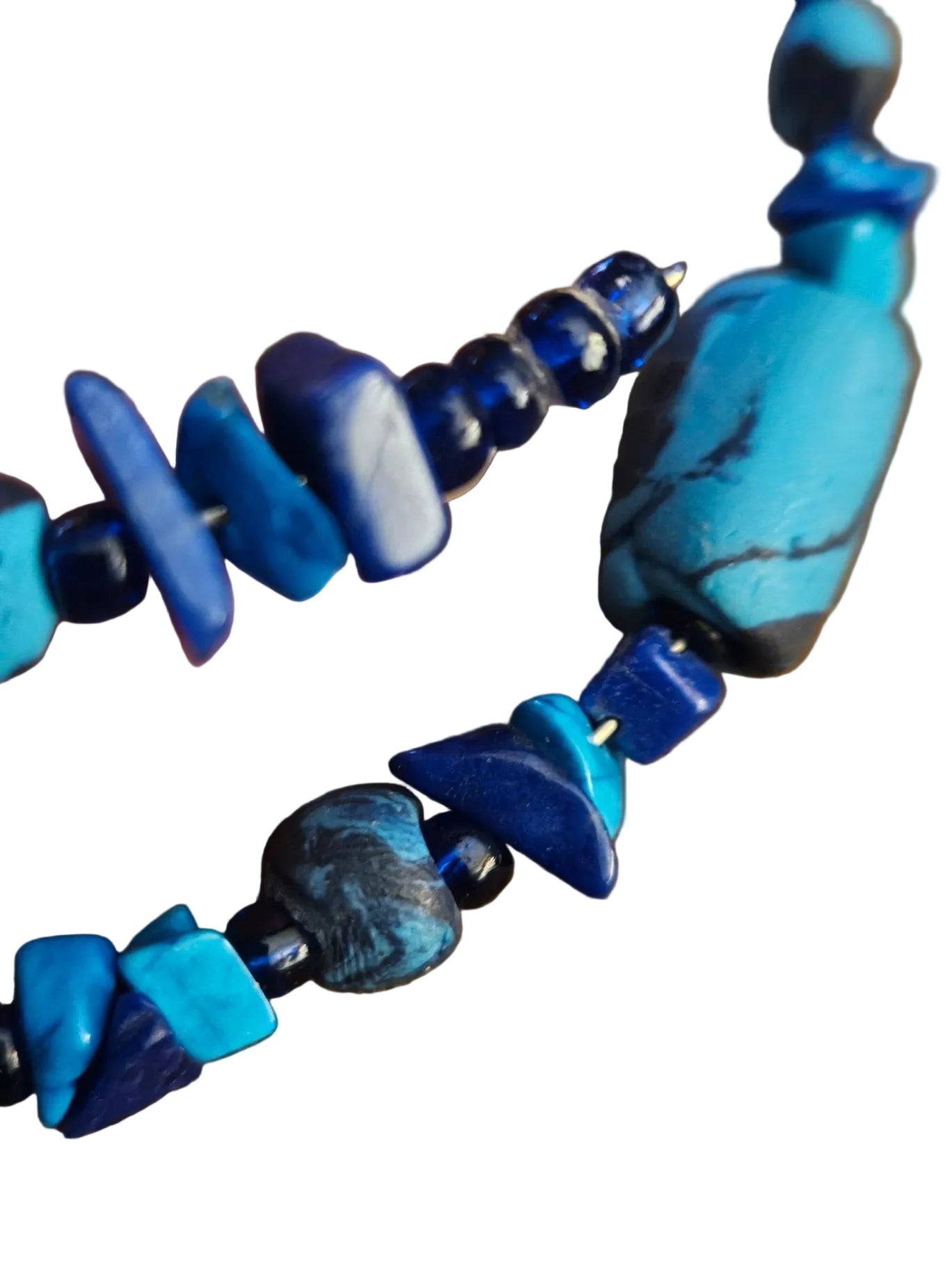 Vintage Hatian Choker Necklace Hand-made