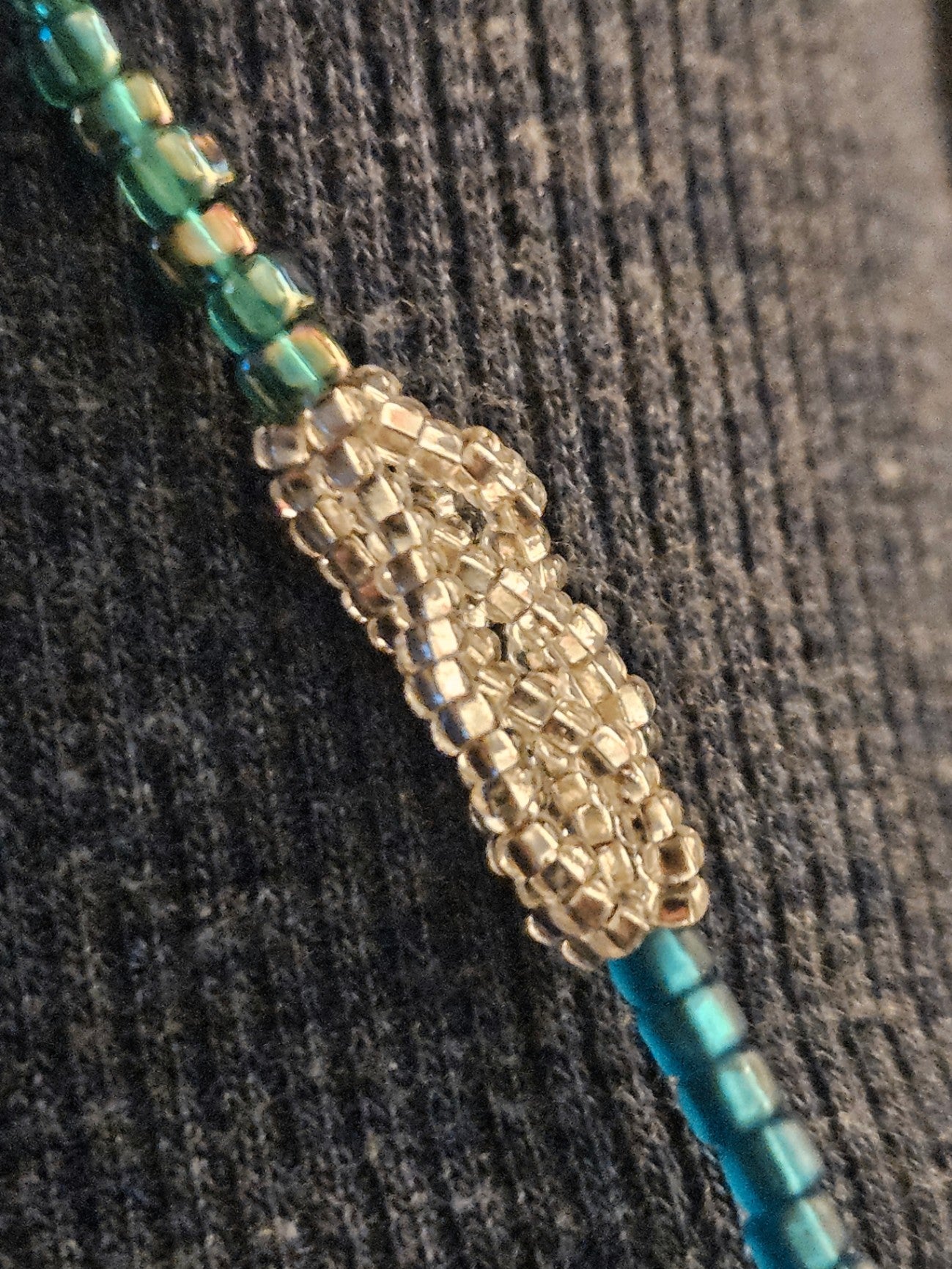 Hand-beaded Necklace made in Haiti