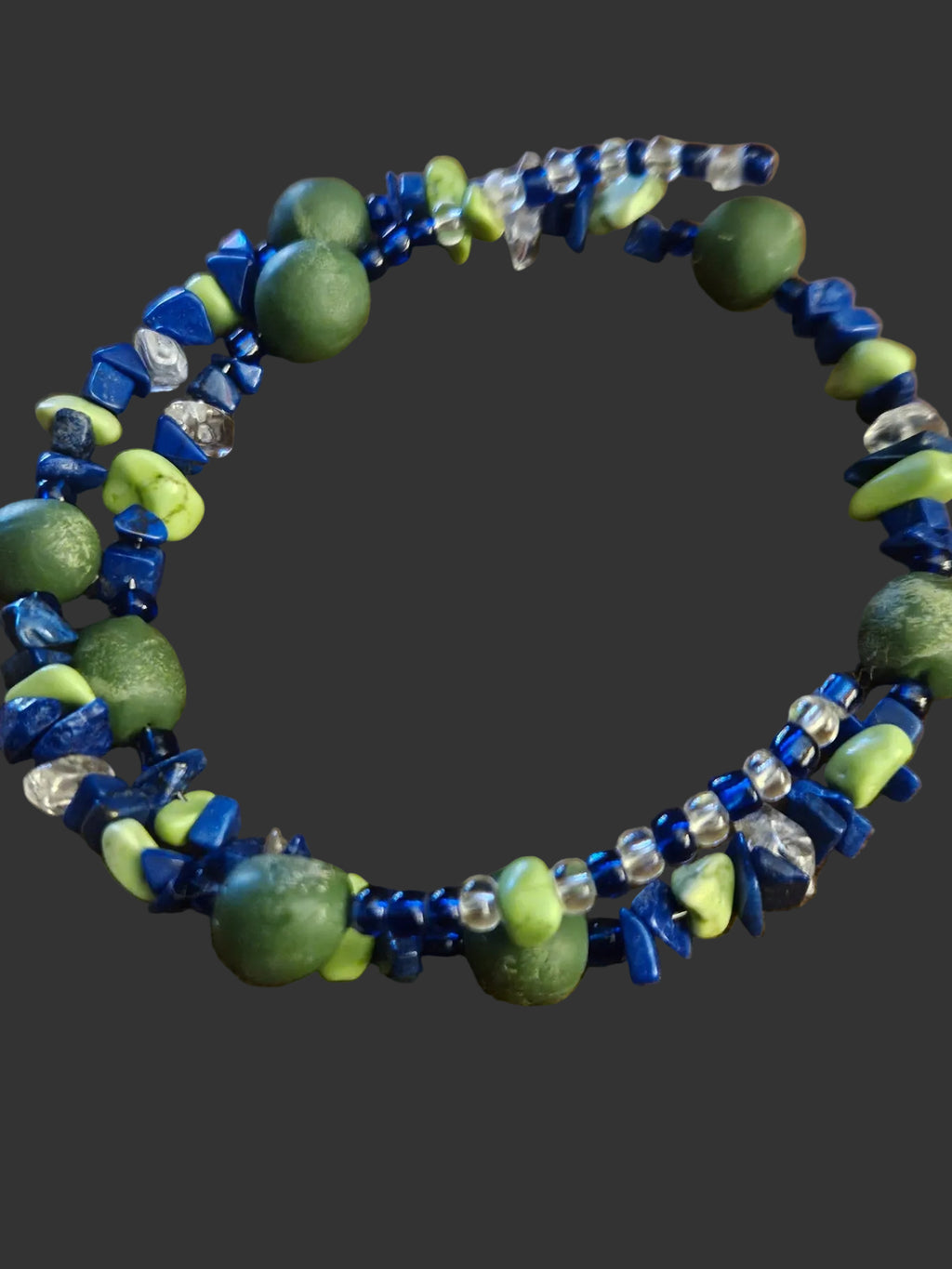 Vintage Haitian Choker Necklace Hand-made 