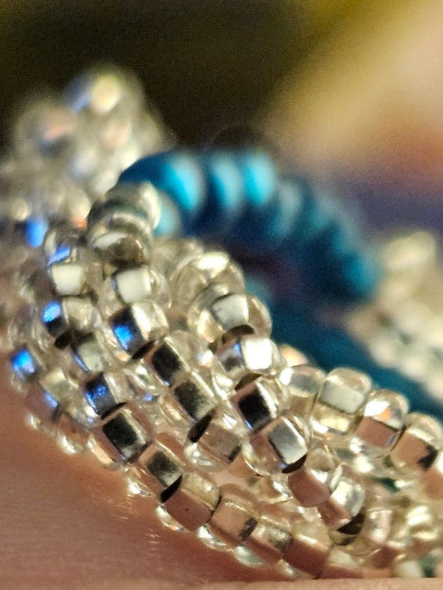 Hand-beaded Necklace made in Haiti