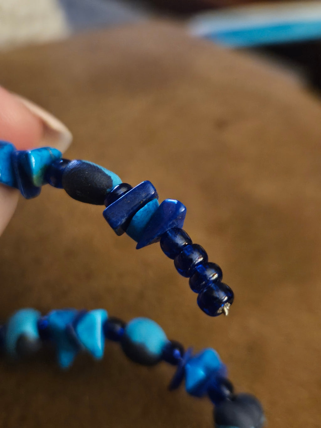 Vintage Hatian Choker Necklace Hand-made