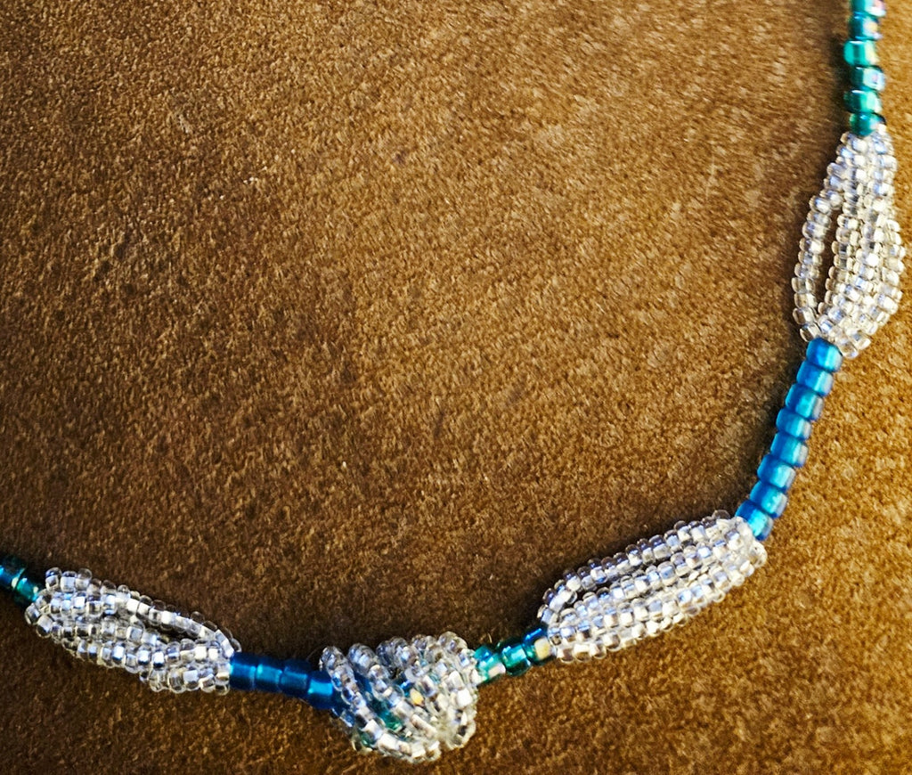 Hand-beaded Necklace made in Haiti