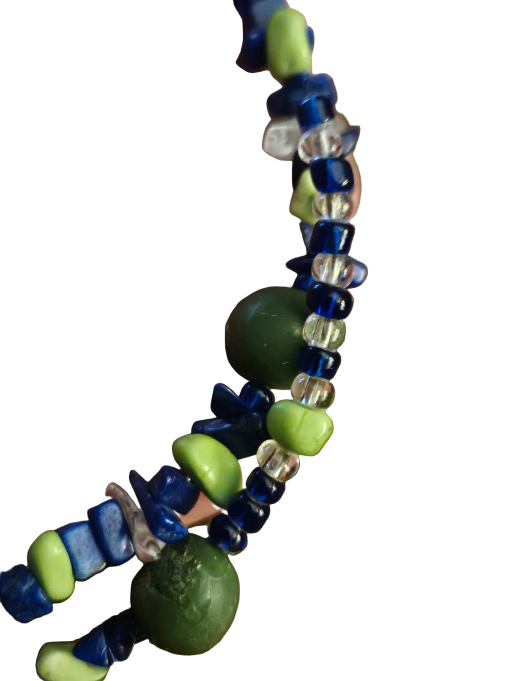 Vintage Haitian Choker Necklace Hand-made 