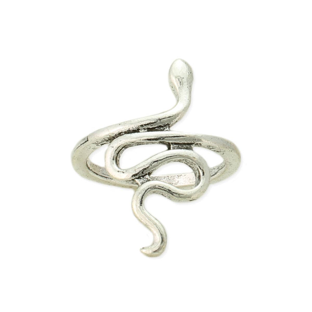 Silver Snake Slither Wrap Ring