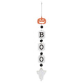 Boo Pumpkin & Ghost Wooden Tag Garland