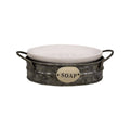 Galvanized Wash Bin Soap Dish- Metal