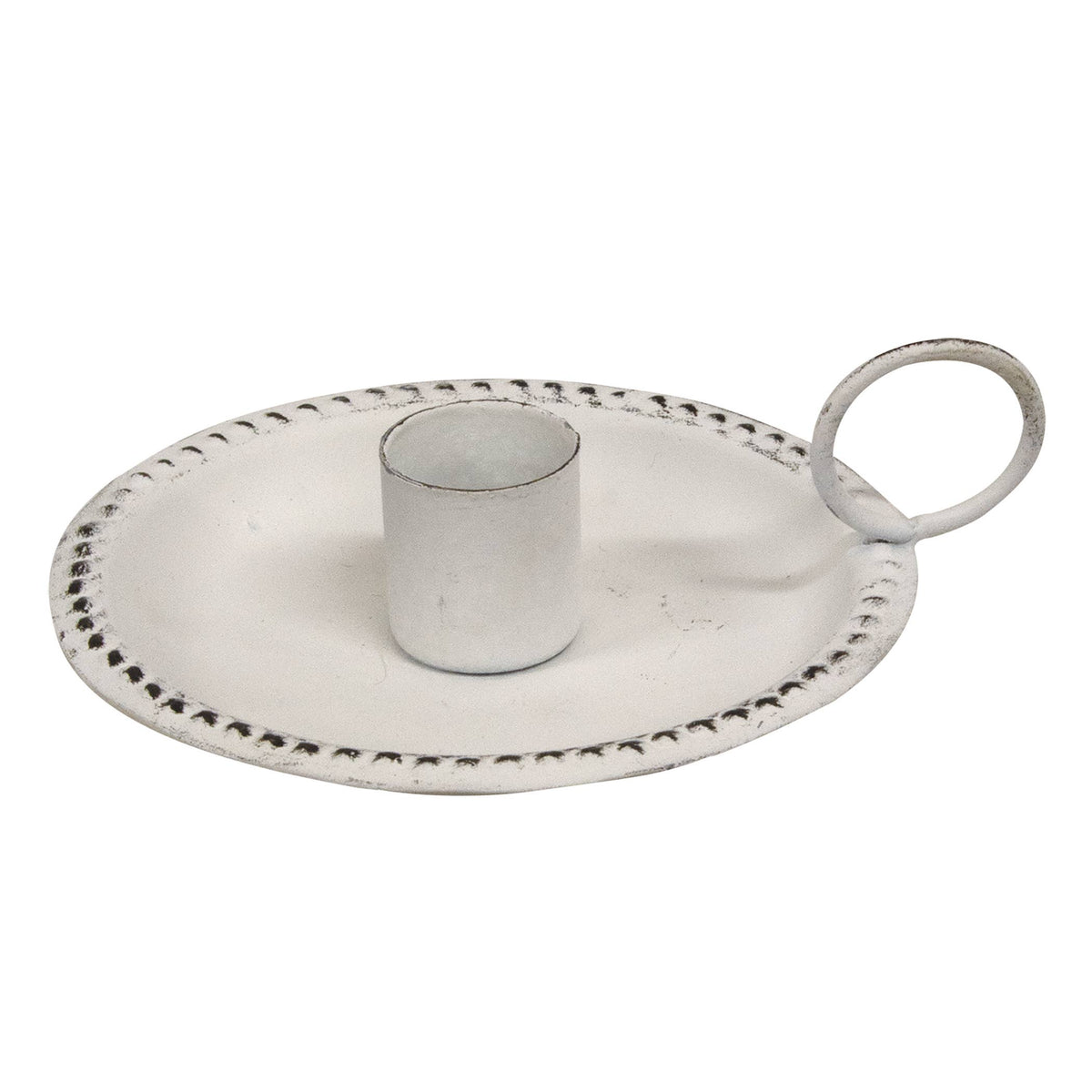 Sarah's Taper Holder White