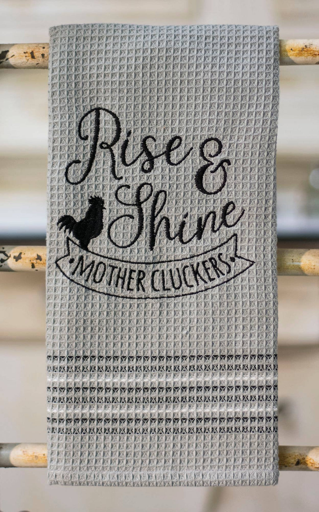 Mothercluckers Dish Towel, 20x28