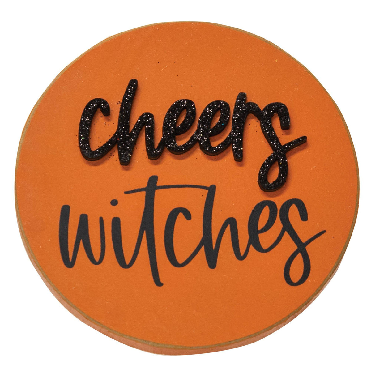 Cheers Witches Circle Easel Sign