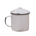 Enamelware Mug with Lid - 4"