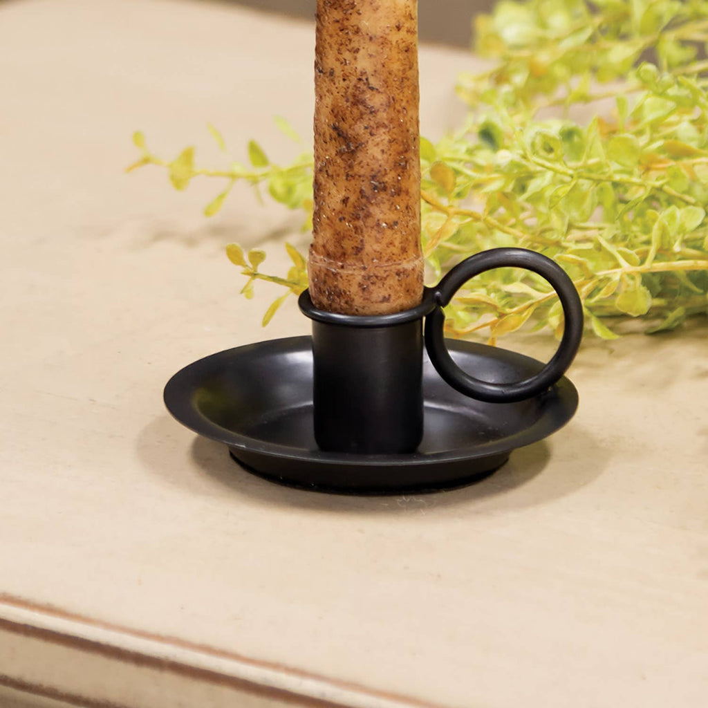 Black Metal Mini Taper Pan w/Handle