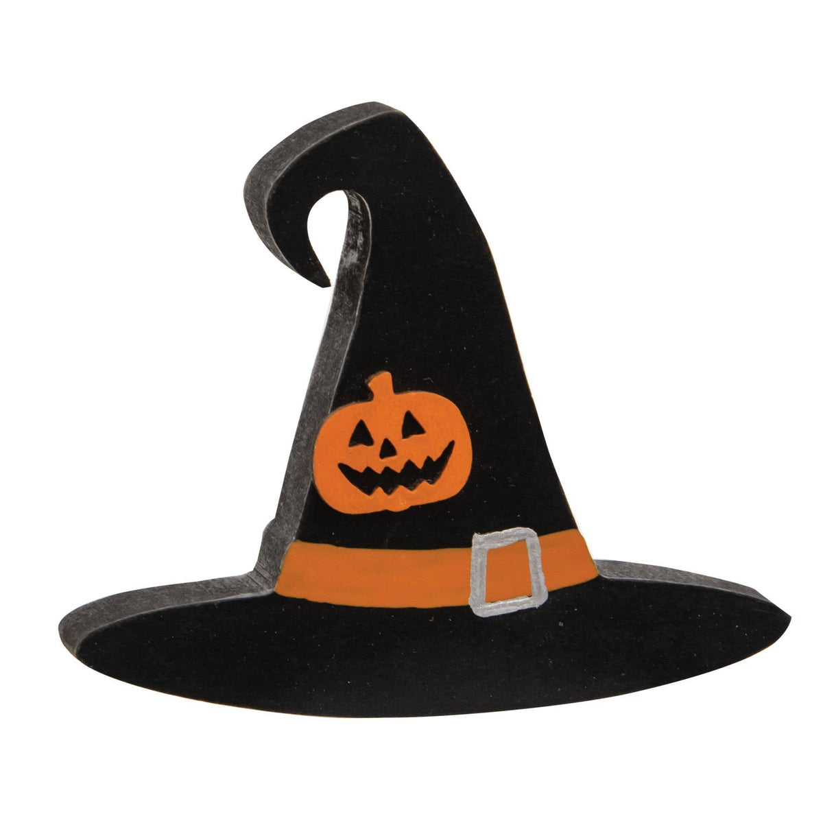 Jack O Lantern Witch Hat Chunky Sitter