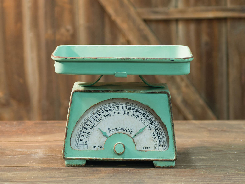 Vintage Scale Calendar
