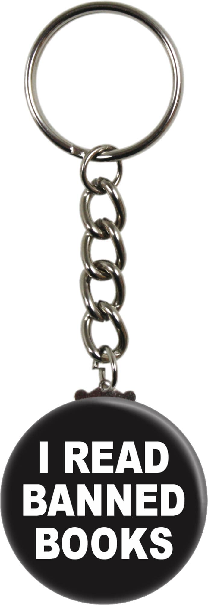 Keychain - "I Read Banned Books"