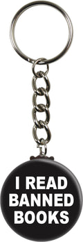 Keychain - "I Read Banned Books"