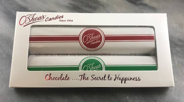 Candy Bar Gift Box Caramel and Peanut Butter w/ String Bow