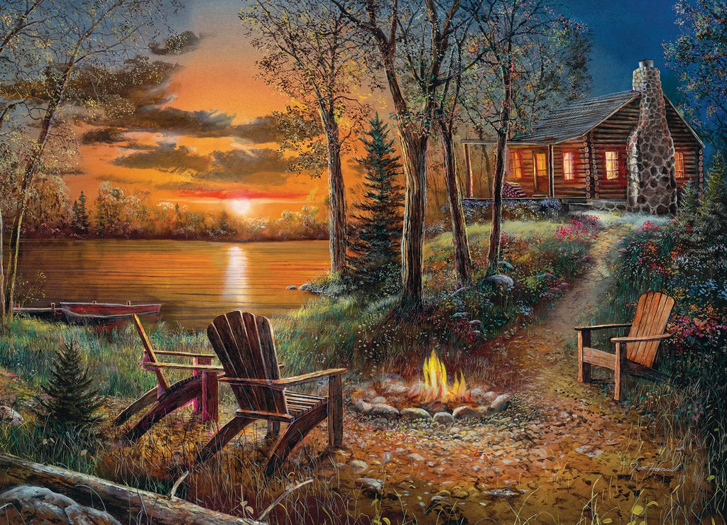 Fireside 500-Piece Cobble Hill Puzzle