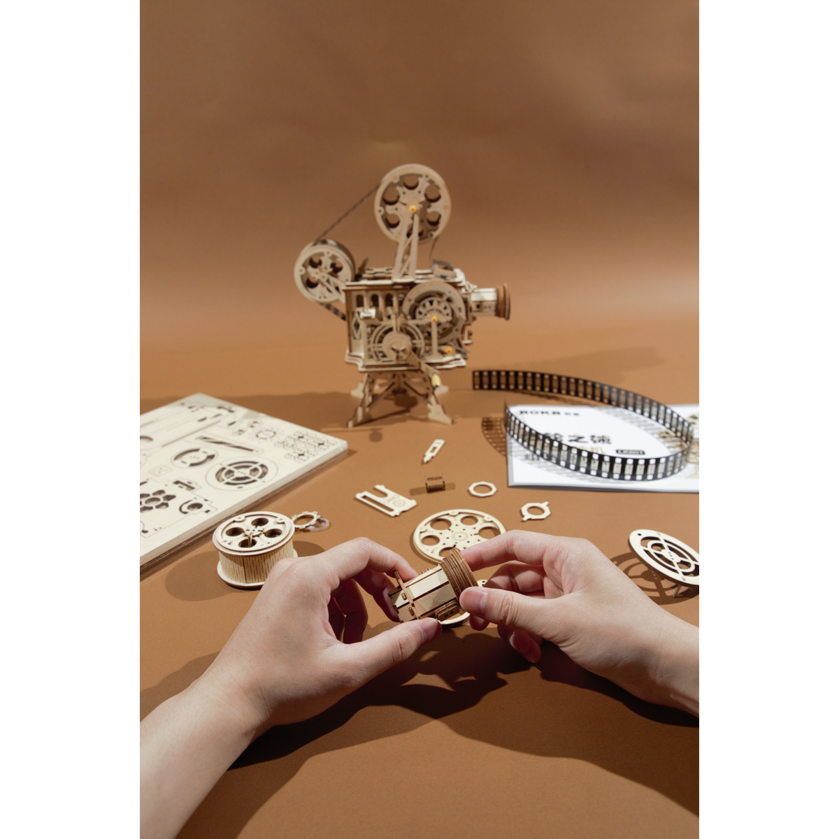 DIY Wooden Puzzle: Vitascope