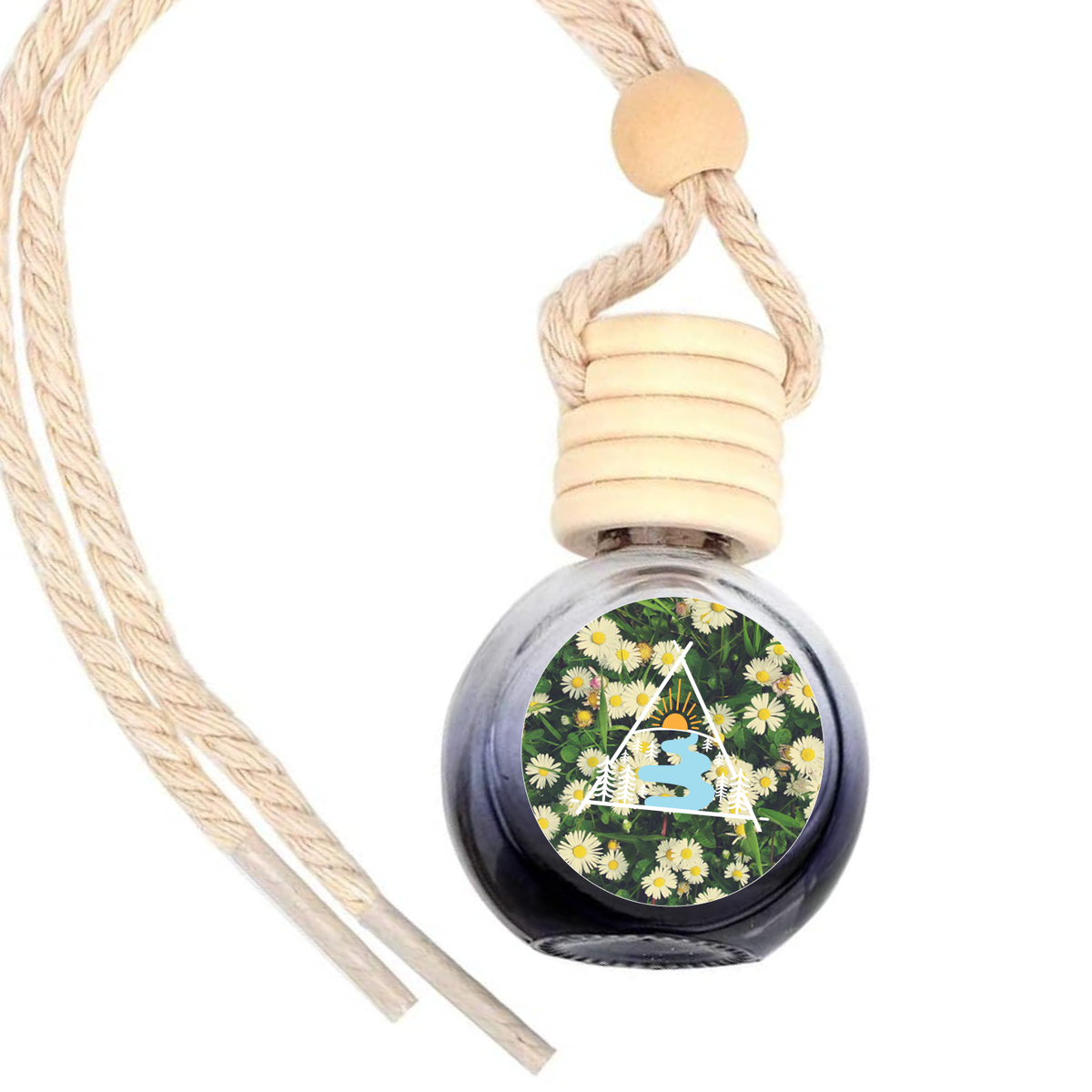 Lily & Jasmine Hanging Car Diffuser/Air Freshener: Default Title