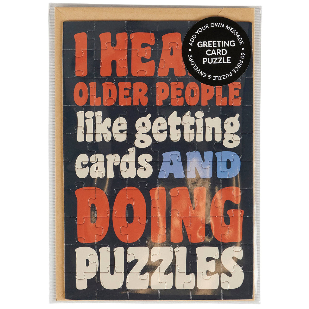 Doing Puzzles Puzzle Card