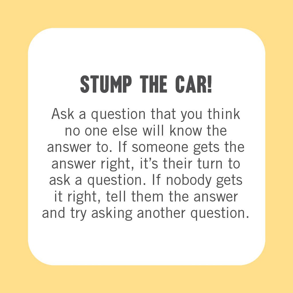 On-the-Go Amusements: 50 Cool Things to Do in the Car